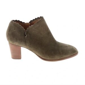 NEW Jack Rogers | Marianne Suede Oak Ankle Boots Sz 8